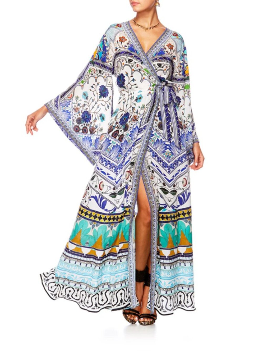 Camilla Everlasting udaipur kimono wrap dress Size Medium
